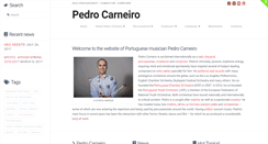 Desktop Screenshot of pedrocarneiro.com