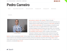 Tablet Screenshot of pedrocarneiro.com